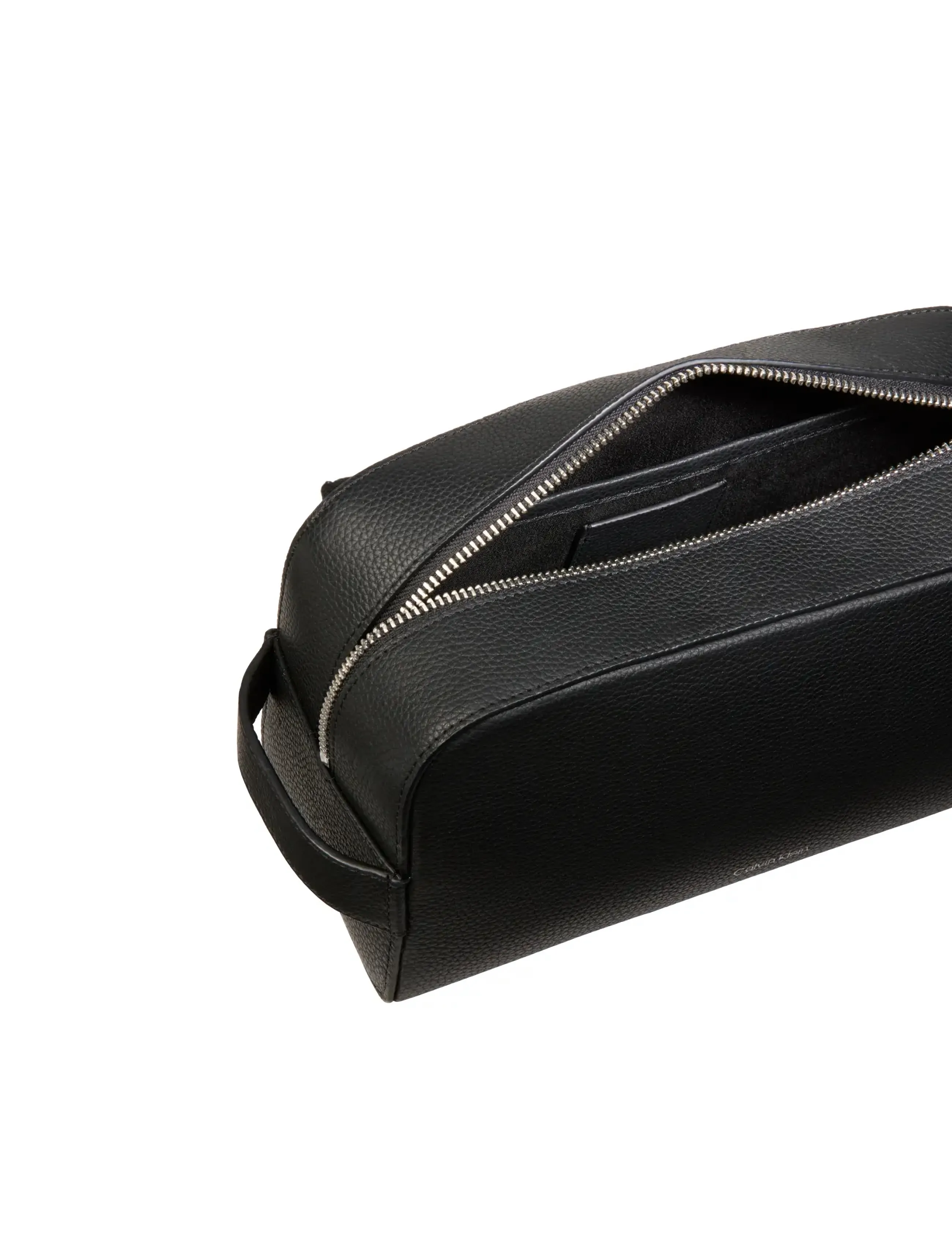 Calvin Klein - FOIL EMBOSS DOPP KIT - toilettasker - black - 3
