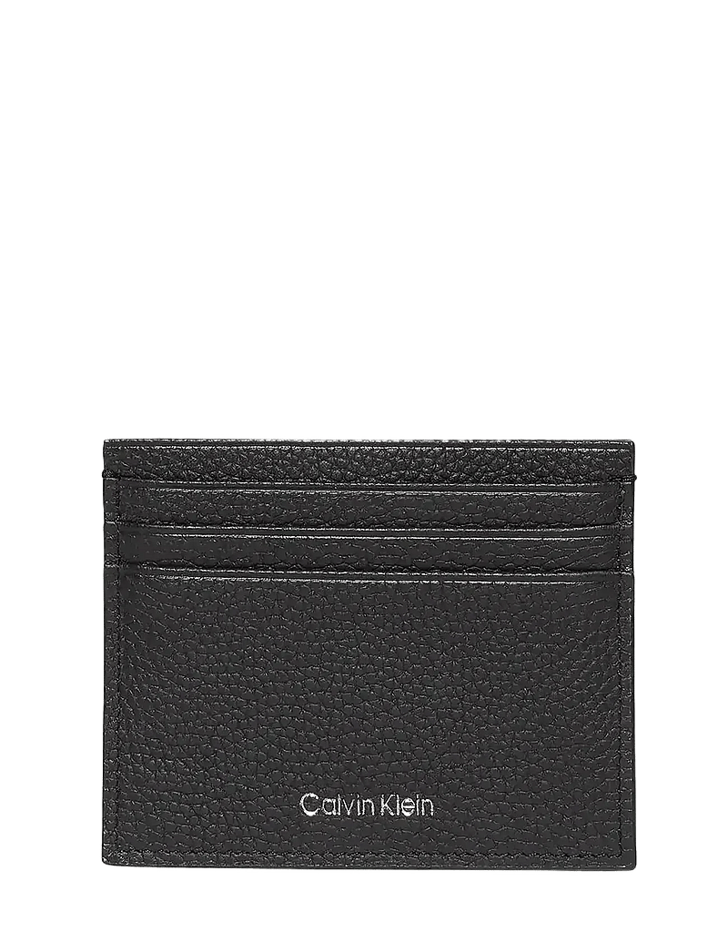 Calvin Klein - FOIL EMBOSS CARDHOLDER - korthållare - black - 1