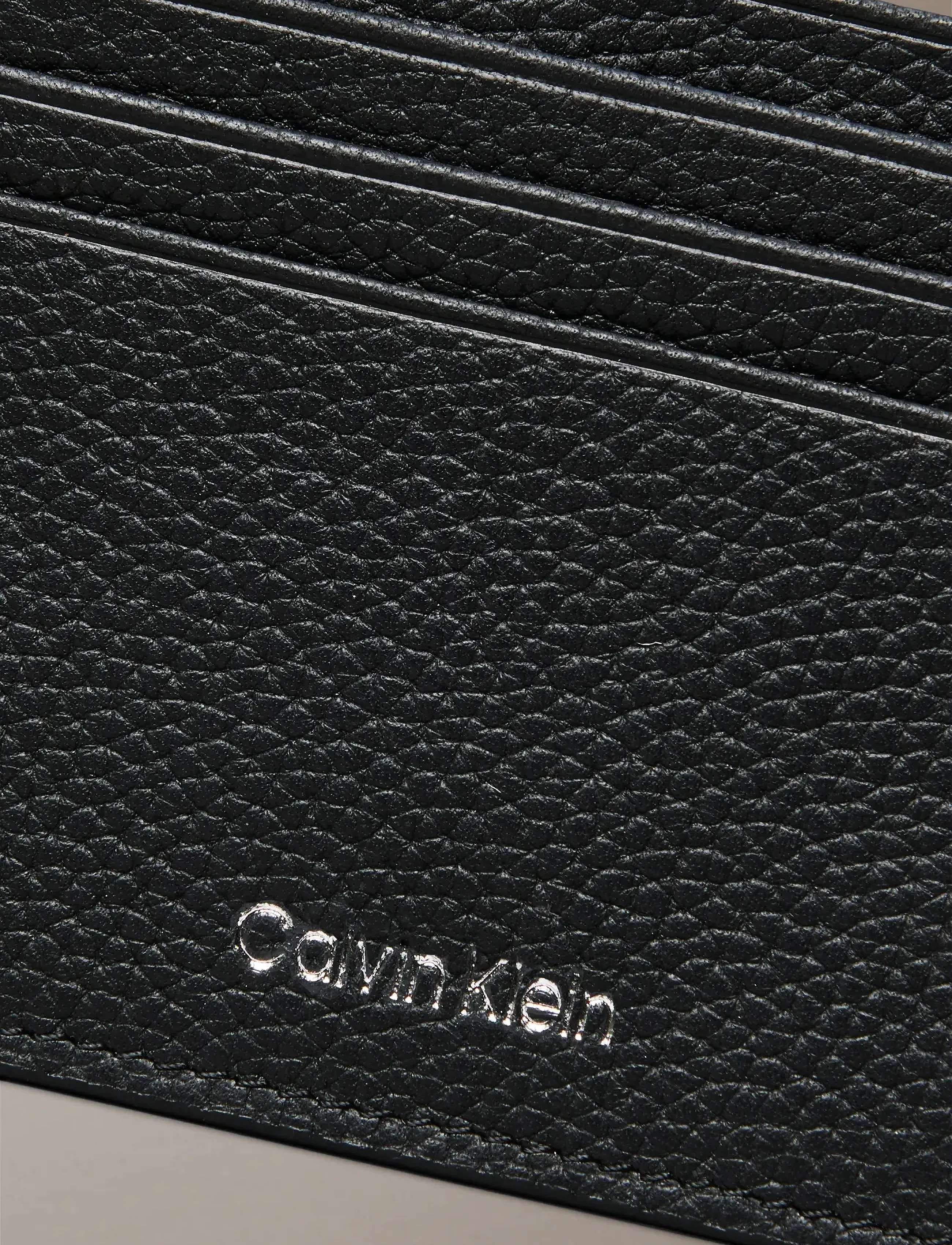 Calvin Klein - FOIL EMBOSS CARDHOLDER - kortaveski - black - 2