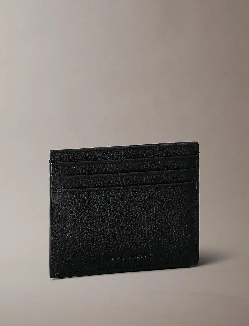 Calvin Klein - FOIL EMBOSS CARDHOLDER - korthållare - black - 3