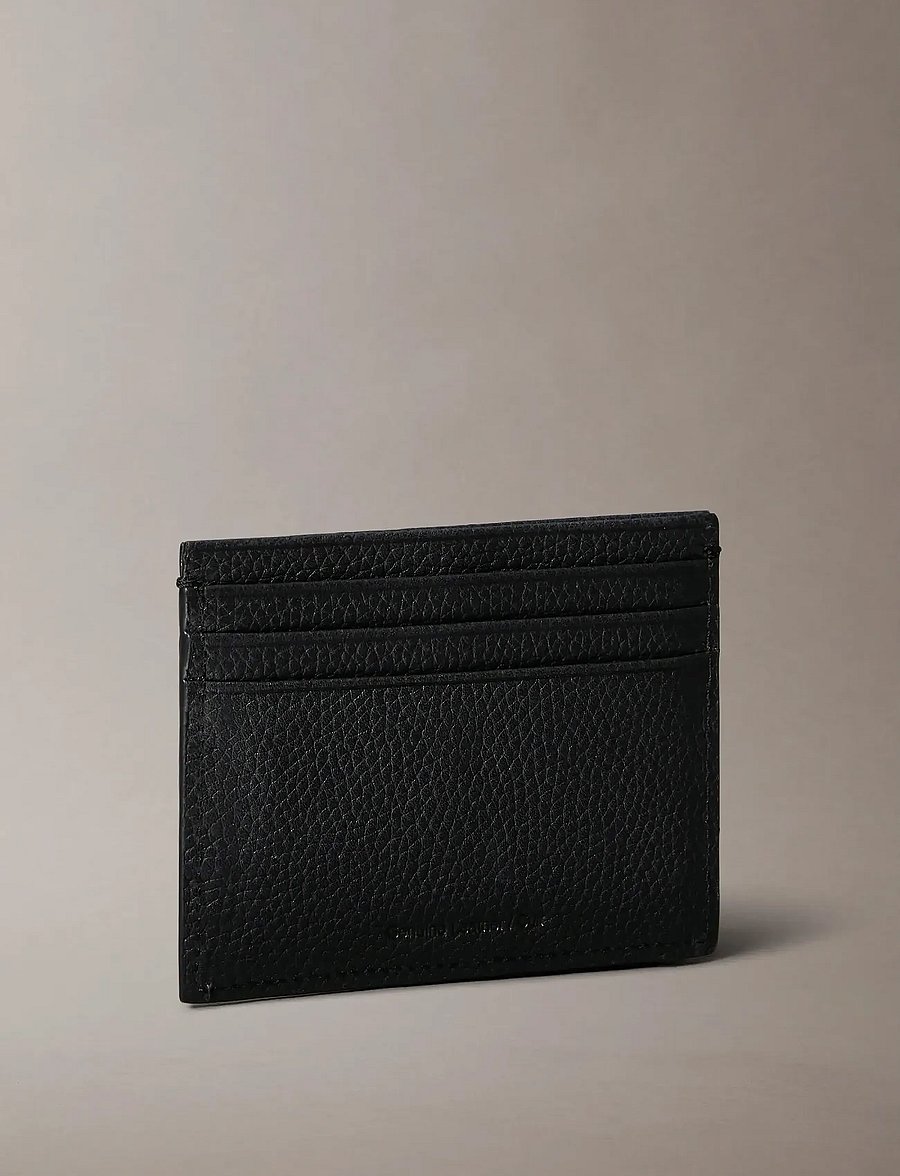 Calvin Klein - FOIL EMBOSS CARDHOLDER - kaardihoidjad - black - 3