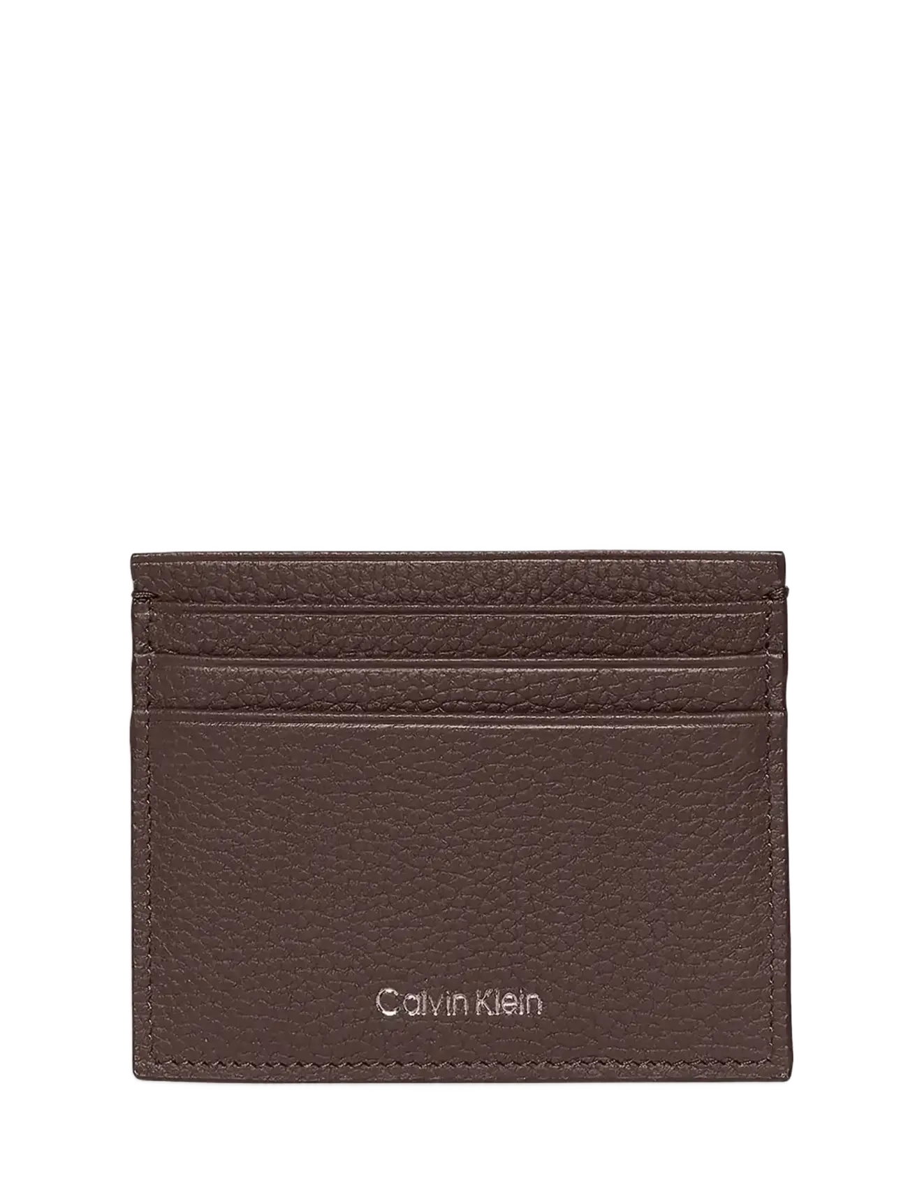 Calvin Klein - FOIL EMBOSS CARDHOLDER - card holders - chocolate martini - 2