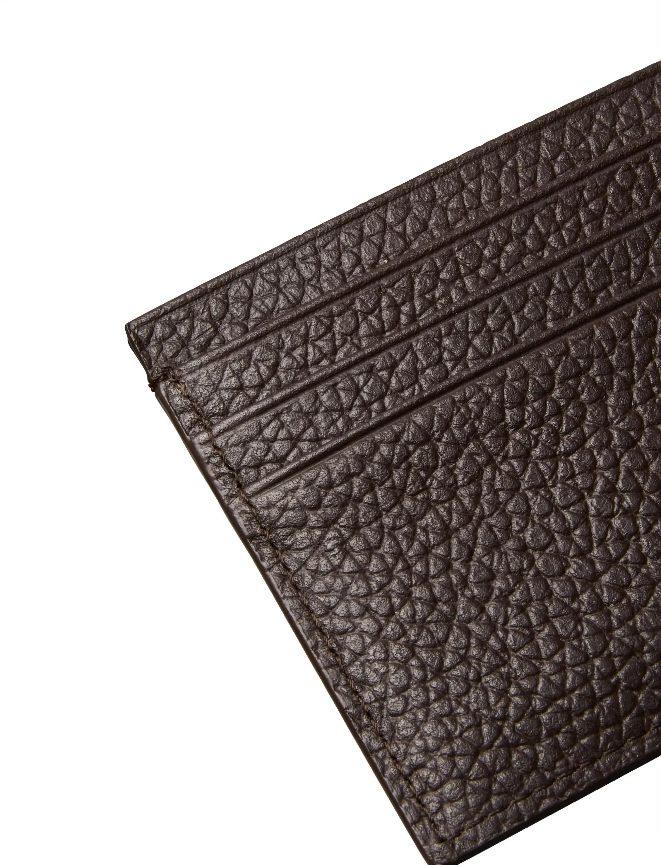 Calvin Klein - FOIL EMBOSS CARDHOLDER - card holders - chocolate martini - 3