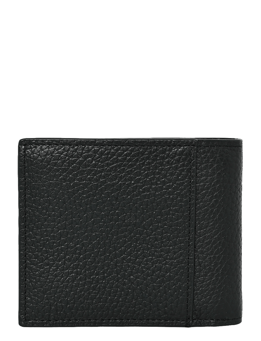 Calvin Klein - FOIL EMBOSS BILL FOLD - portemonnaies - black - 1