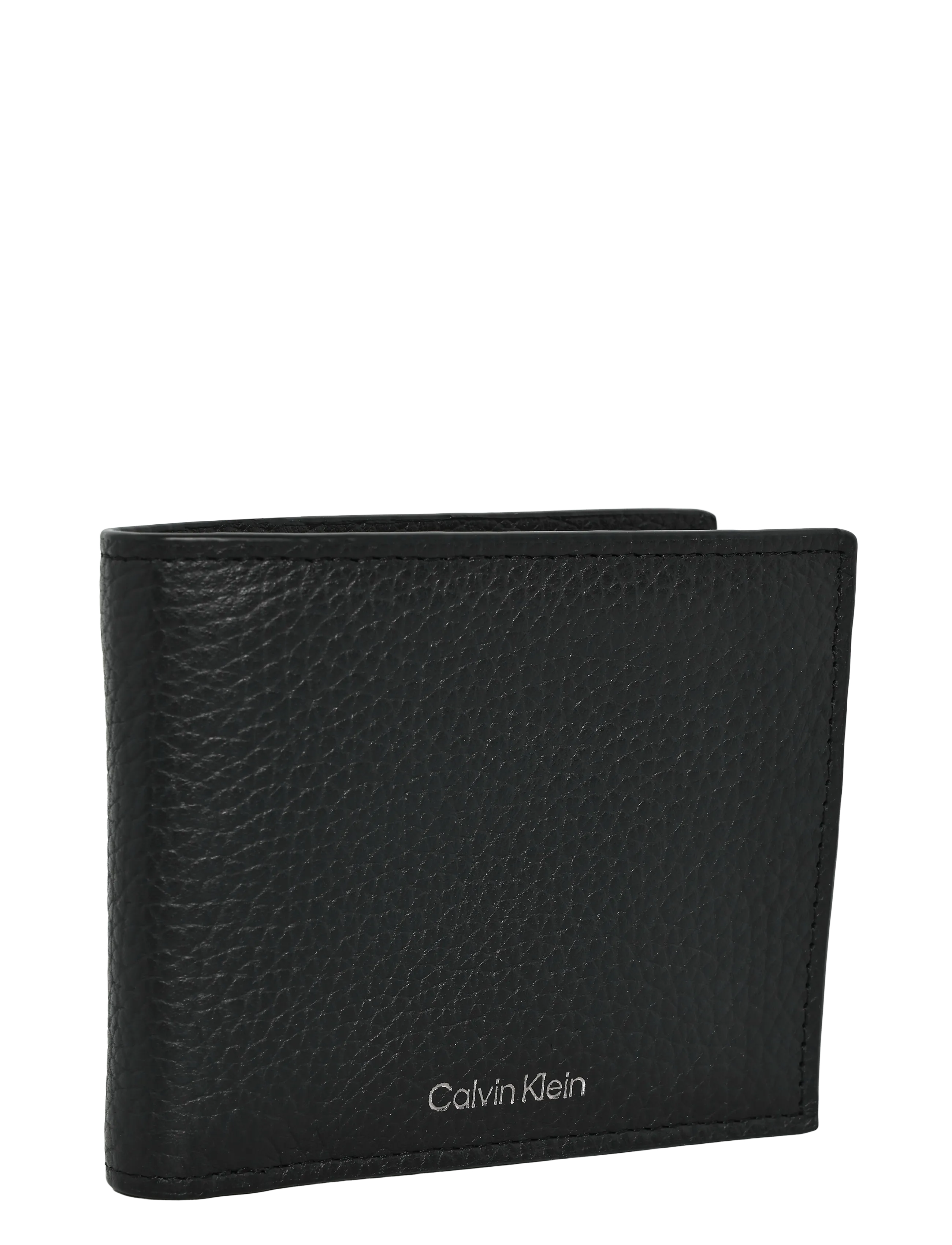 Calvin Klein - FOIL EMBOSS BILL FOLD - portemonnaies - black - 2