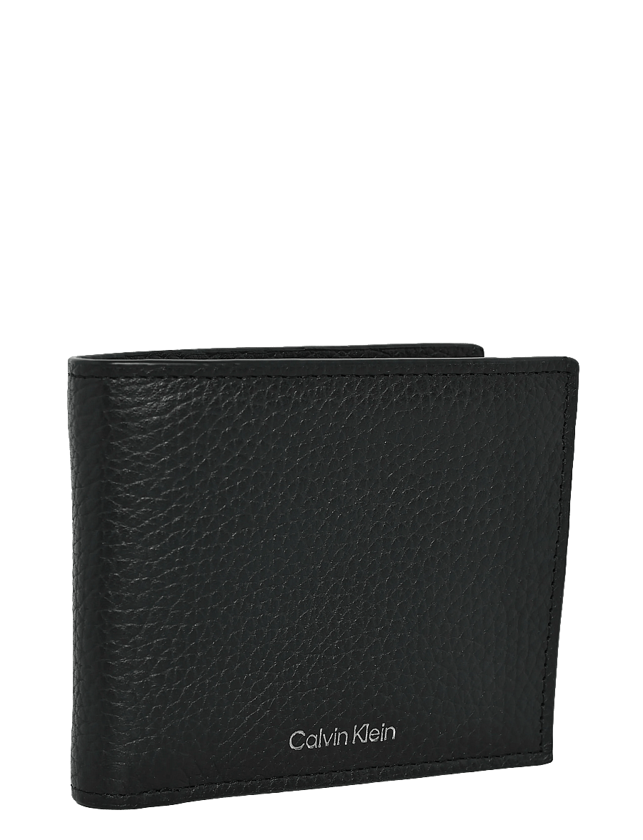 Calvin Klein - FOIL EMBOSS BILL FOLD - portemonnaies - black - 2