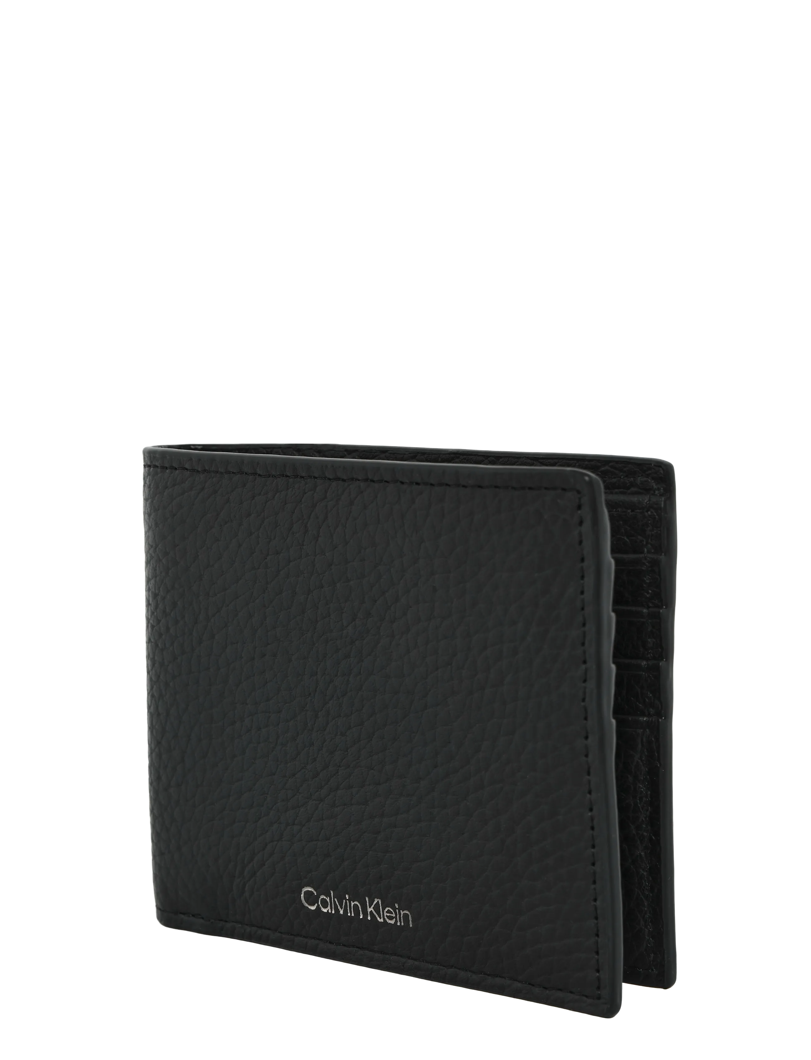 Calvin Klein - FOIL EMBOSS BILL FOLD - portemonnaies - black - 3