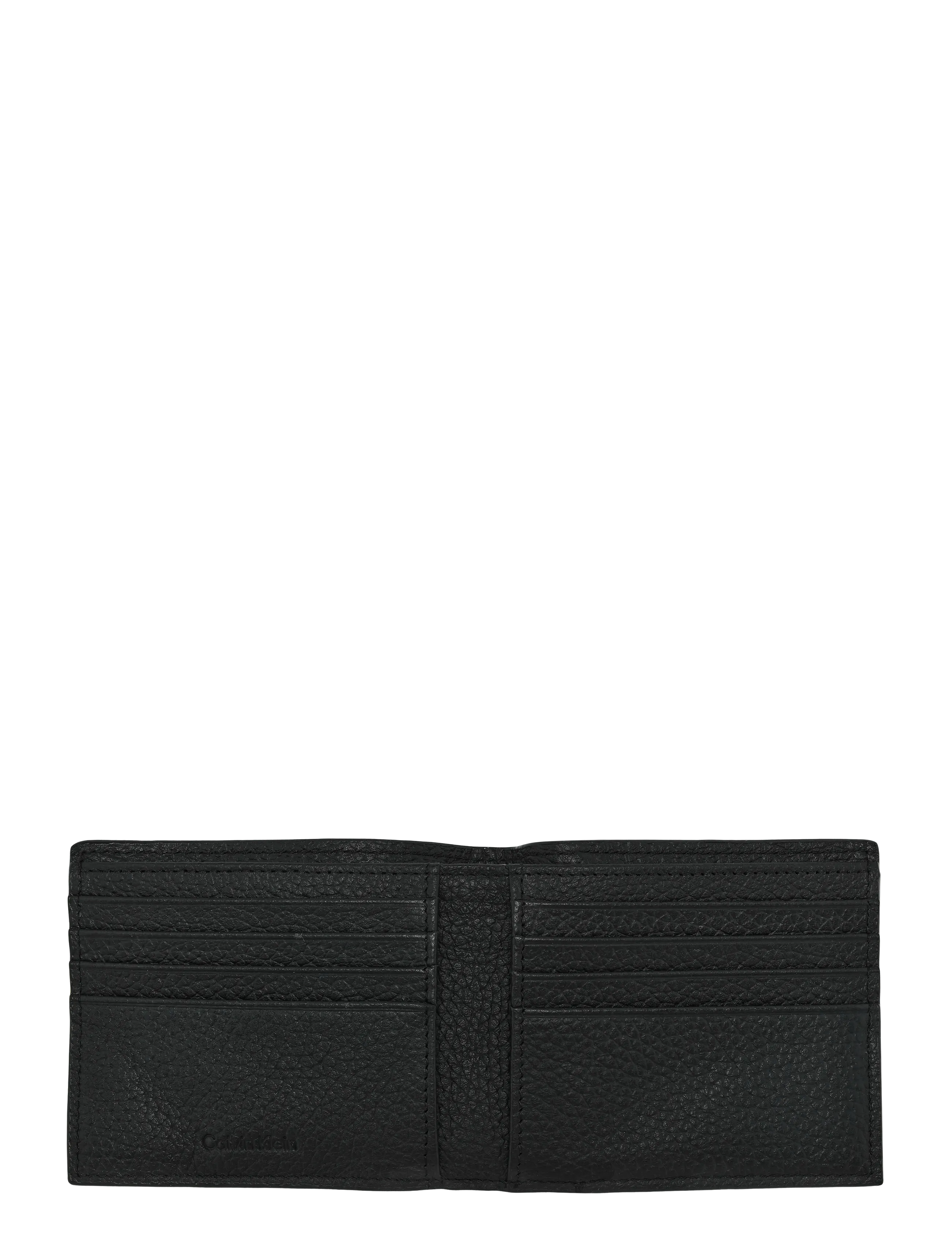 Calvin Klein - FOIL EMBOSS BILL FOLD - portemonnaies - black - 4