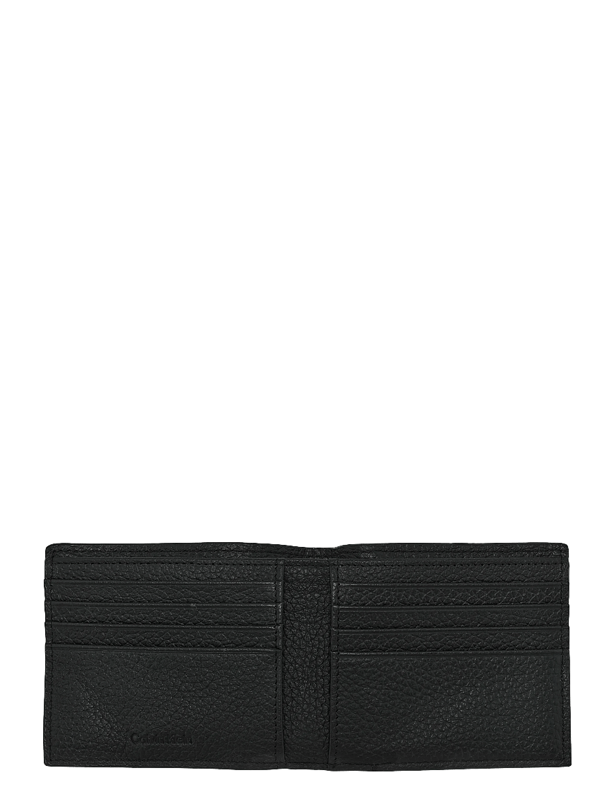 Calvin Klein - FOIL EMBOSS BILL FOLD - portemonnaies - black - 4