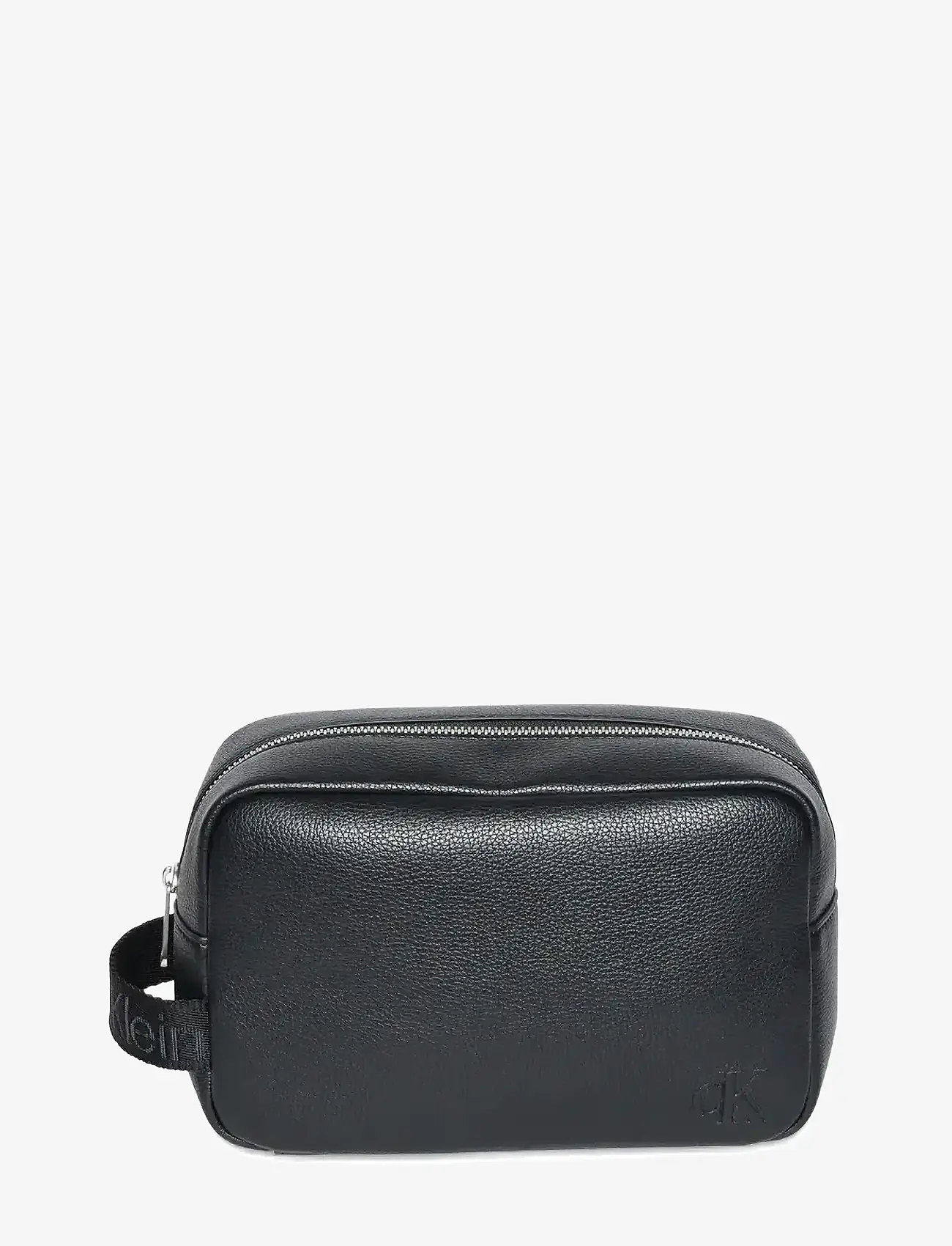 Calvin Klein - WEBBING STRAP DOPP KIT - kulturtaschen - black - 0