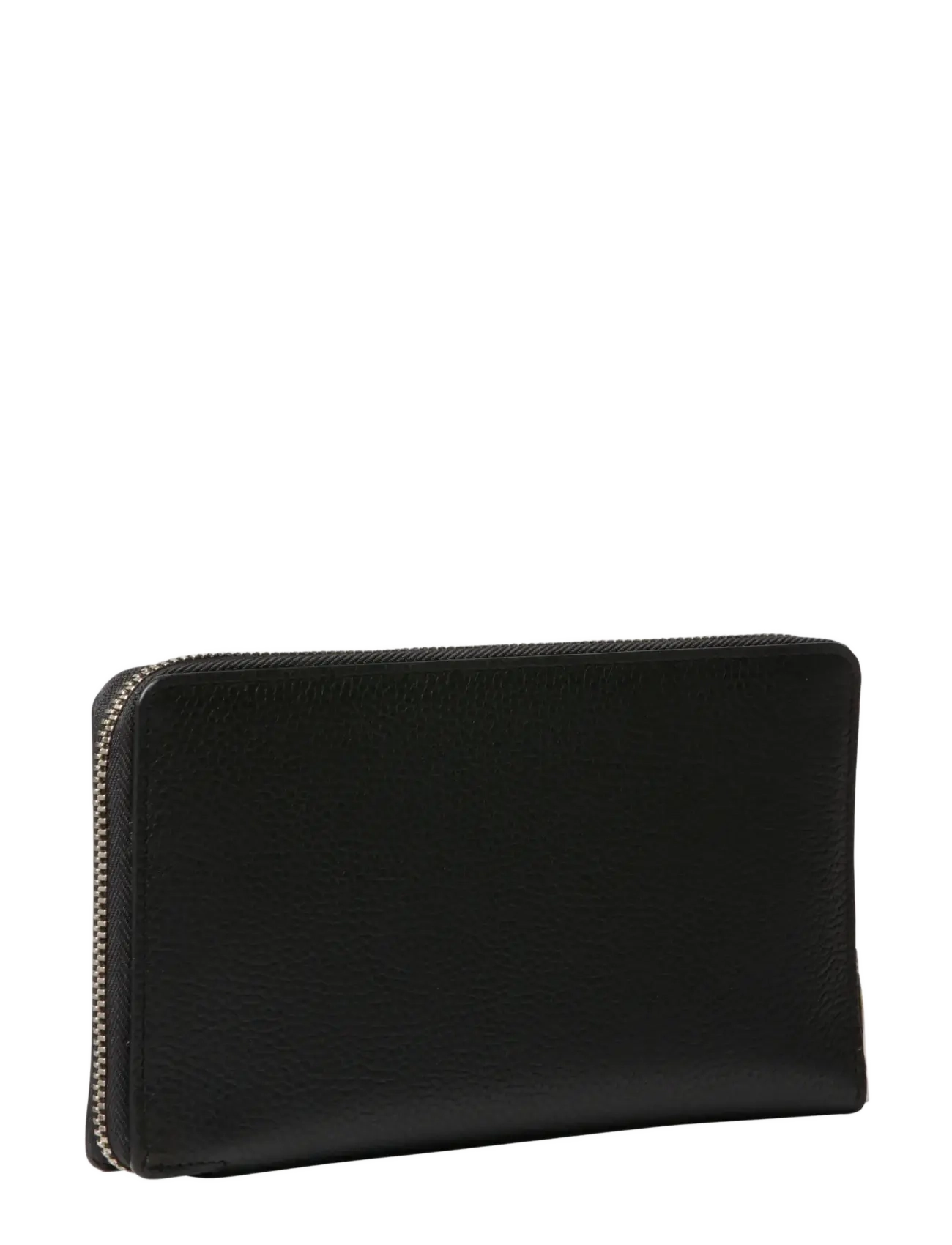 Calvin Klein - FOIL EMBOSS LONG ZIP FOLD - black - 1