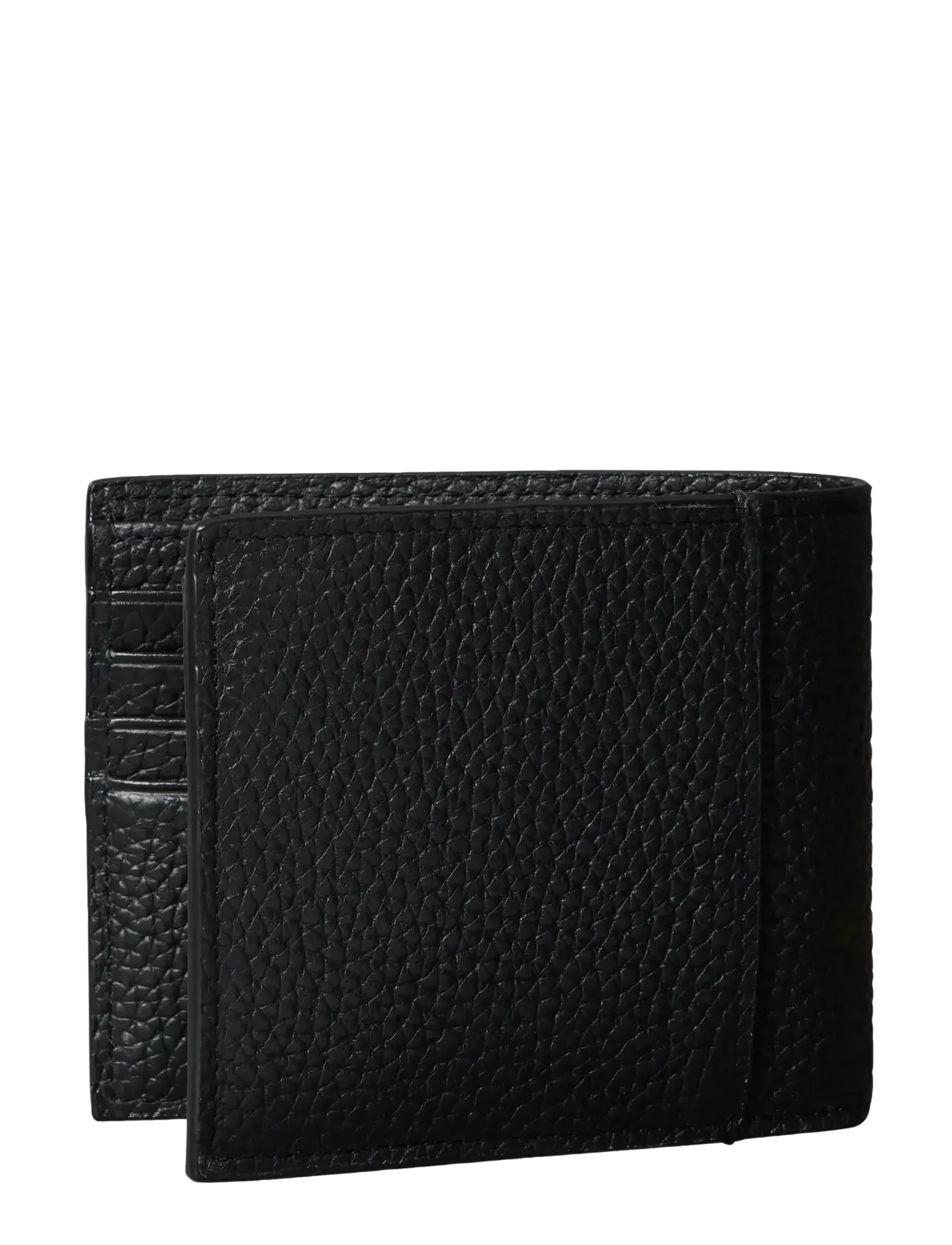 Calvin Klein - FOIL EMBOSS BILL FOLD W/ COIN - wallets - black - 1