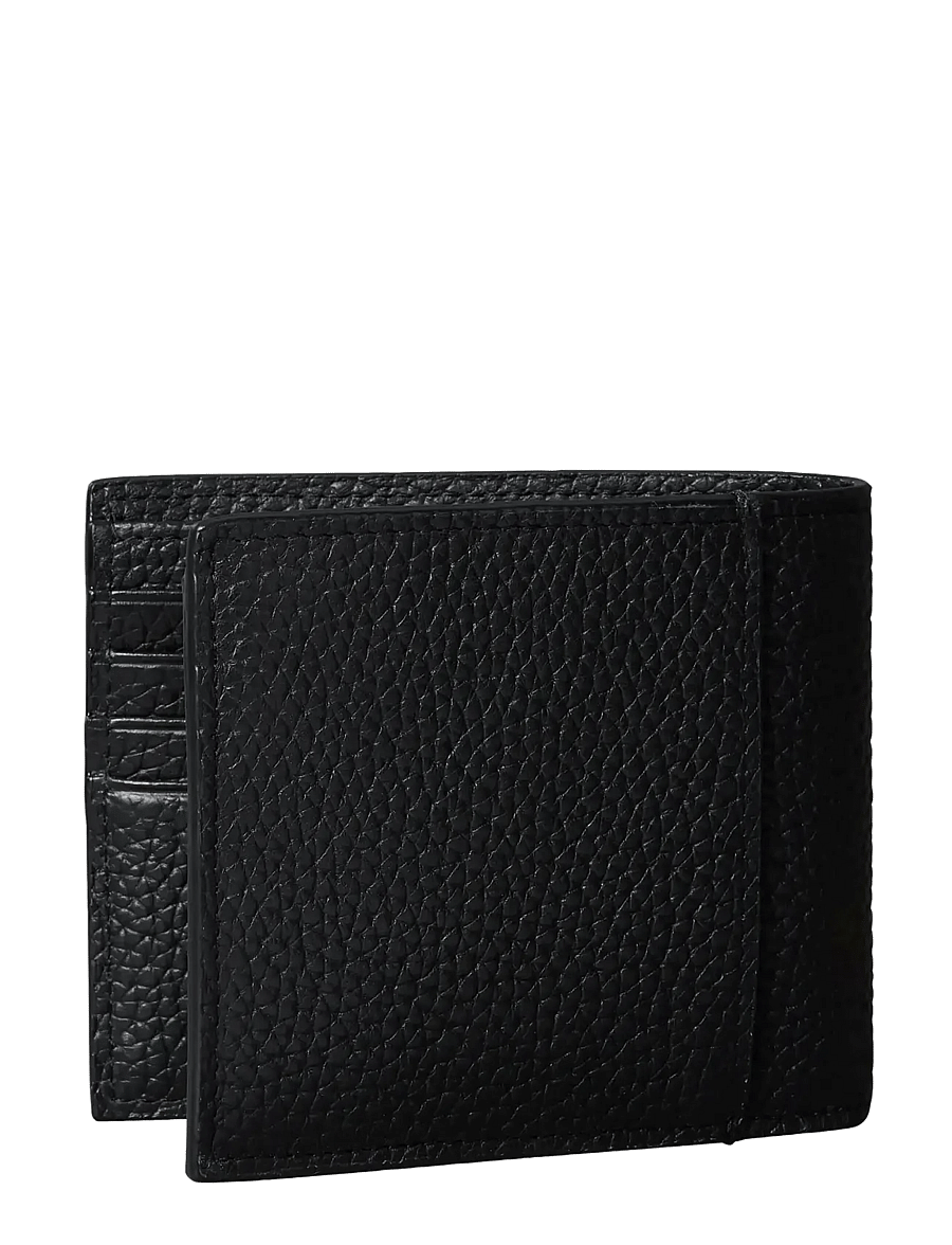 Calvin Klein - FOIL EMBOSS BILLFOLD W/ COIN - rahakotid - black - 1