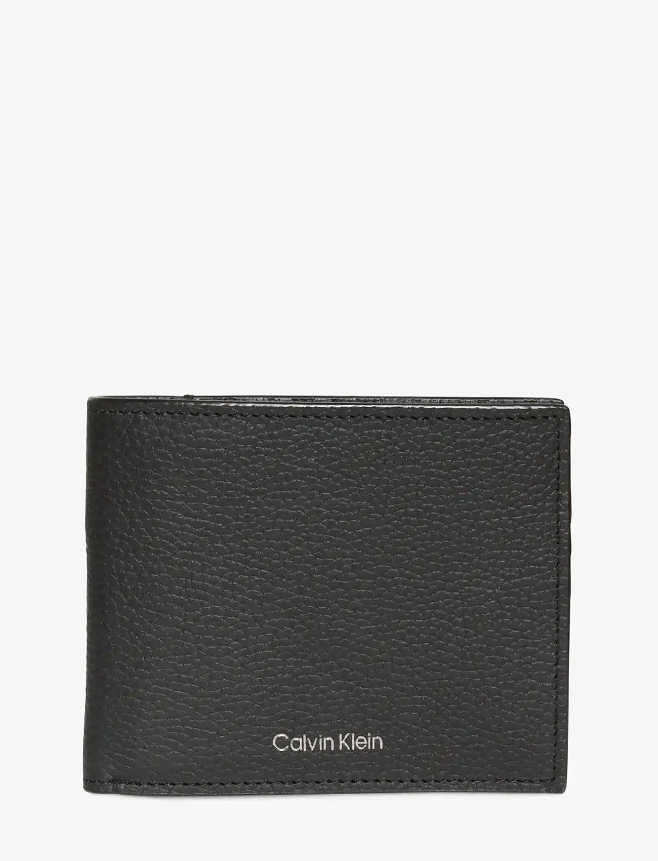 Calvin Klein - FOIL EMBOSS BILLFOLD W/ COIN - plånböcker - black - 3