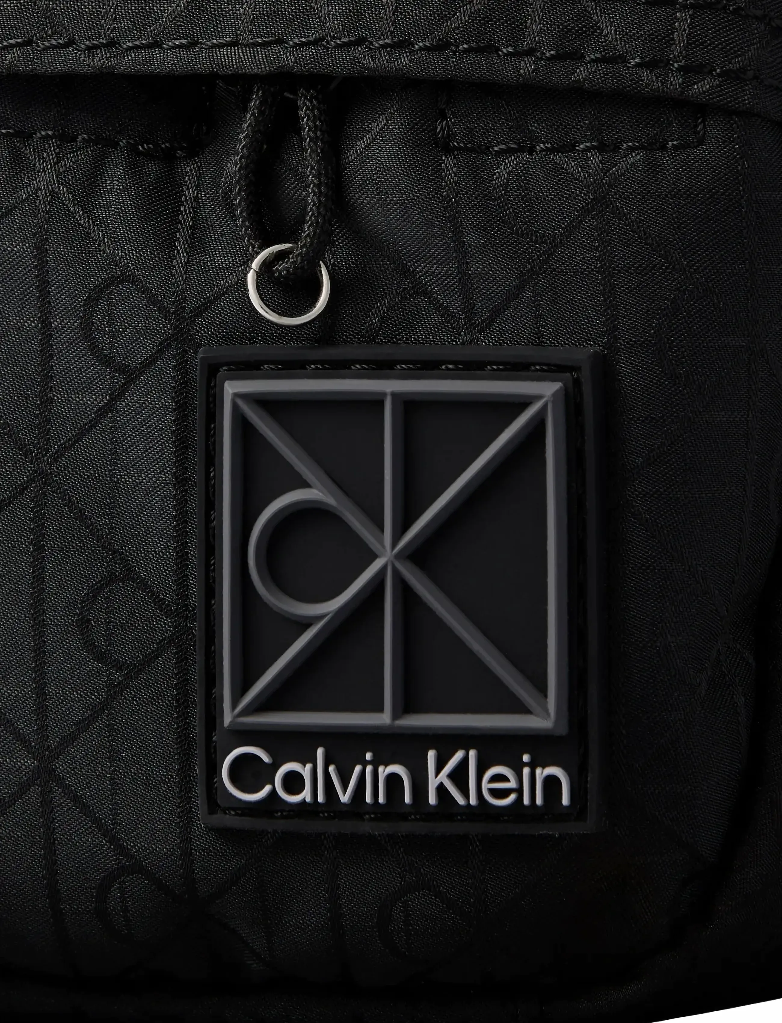 Calvin Klein - UTILITY EMBLEM DOPP KIT - toilettasker - black - 2