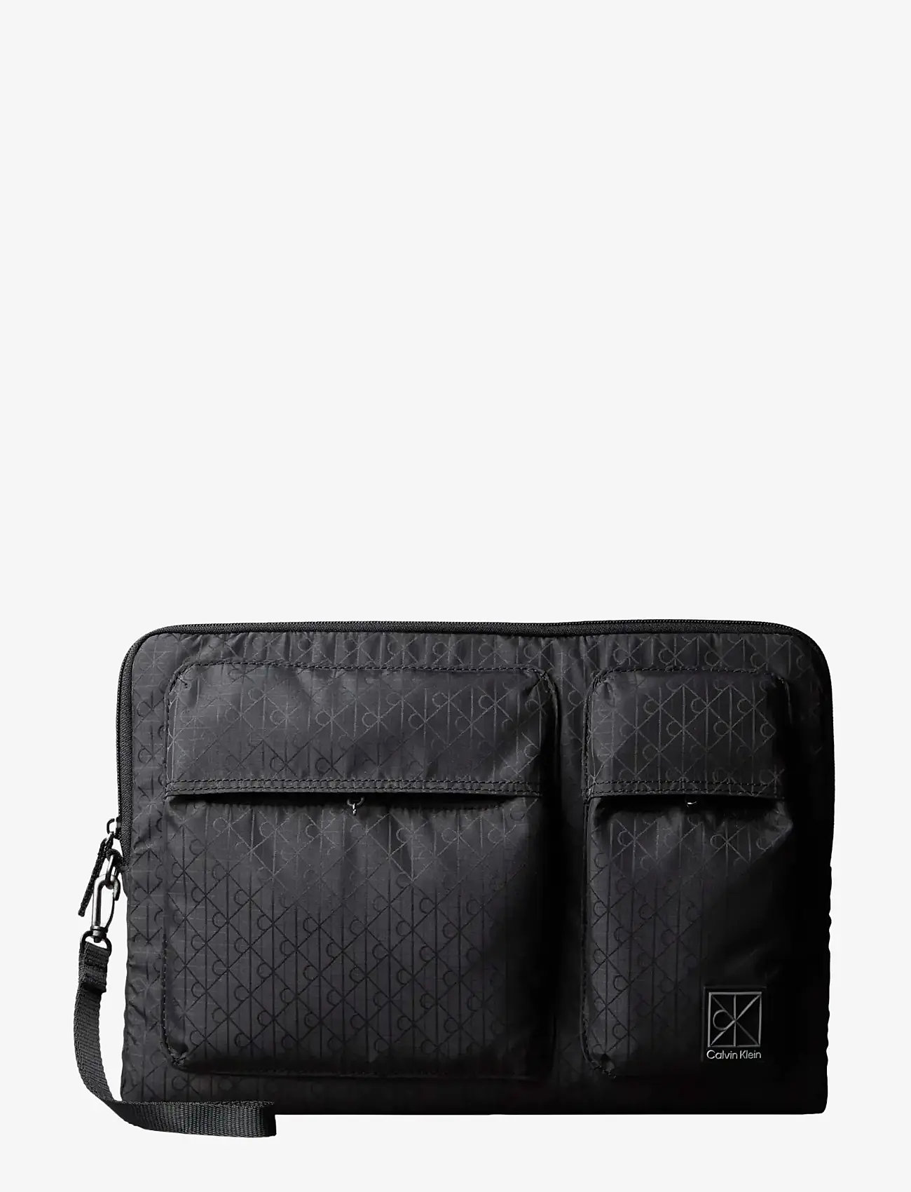 Calvin Klein - UTILITY EMBLEM LAPTOP SLEEVE W/ - shop efter anledning - black - 0