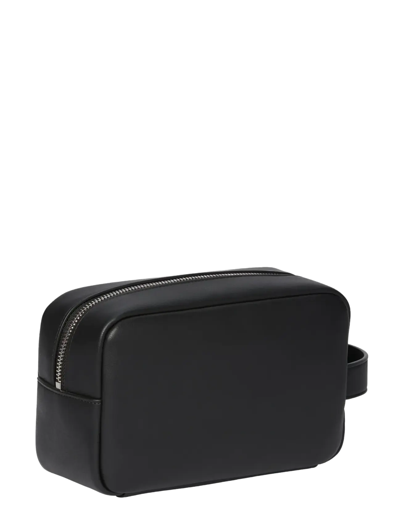 Calvin Klein RAISED DOPP KIT - Bags - BLACK / black