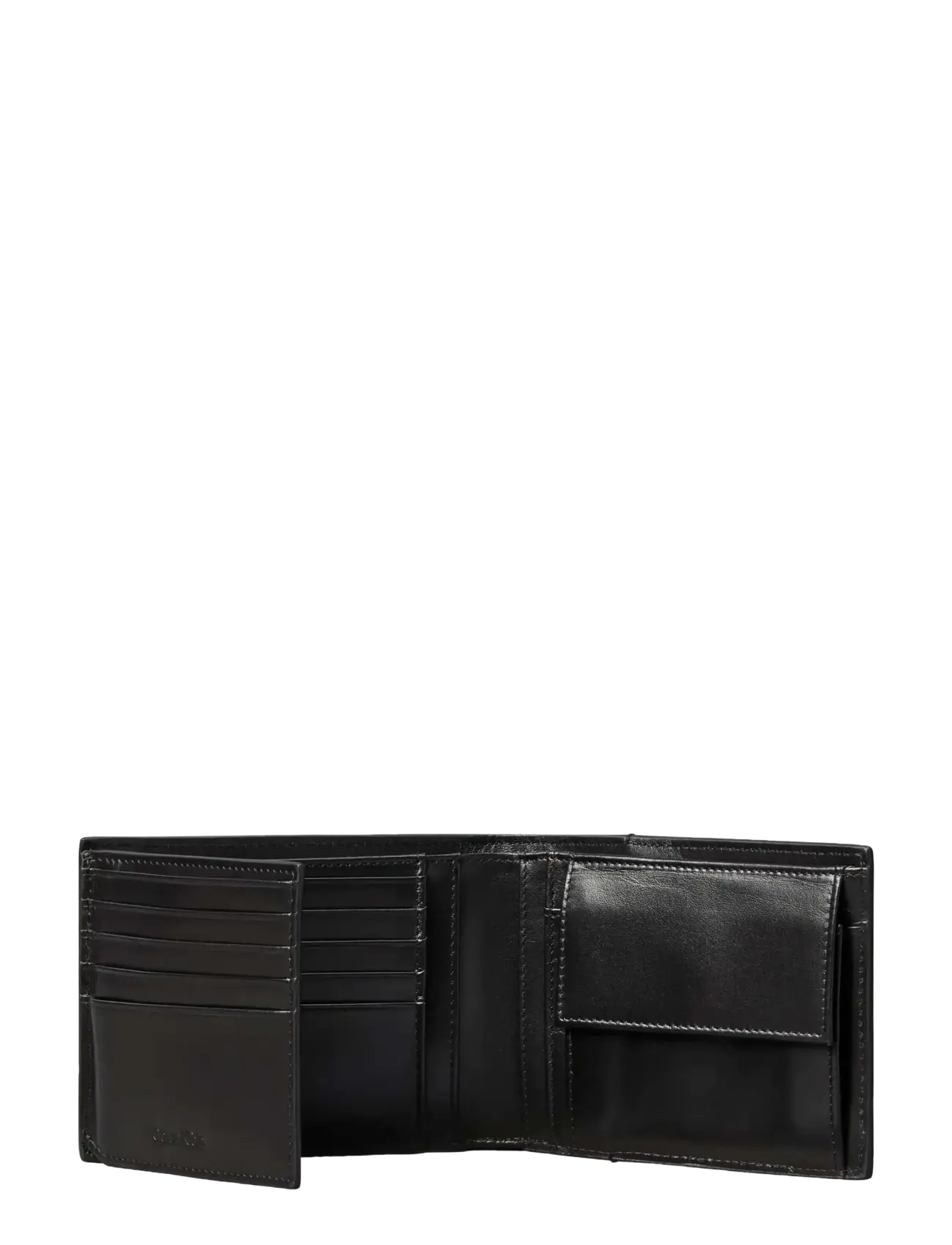 Calvin Klein - RAISED EW TRIFOLD - portemonnaies - black - 2