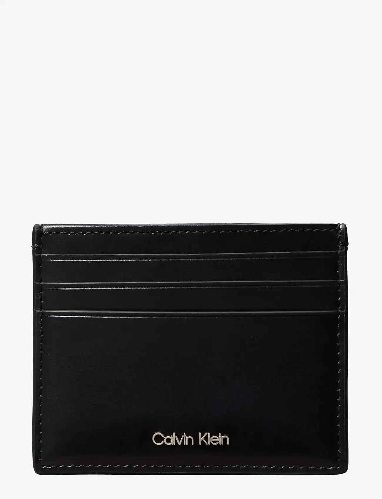 Calvin Klein - RAISED CARDHOLDER - kartenetuis - black - 0