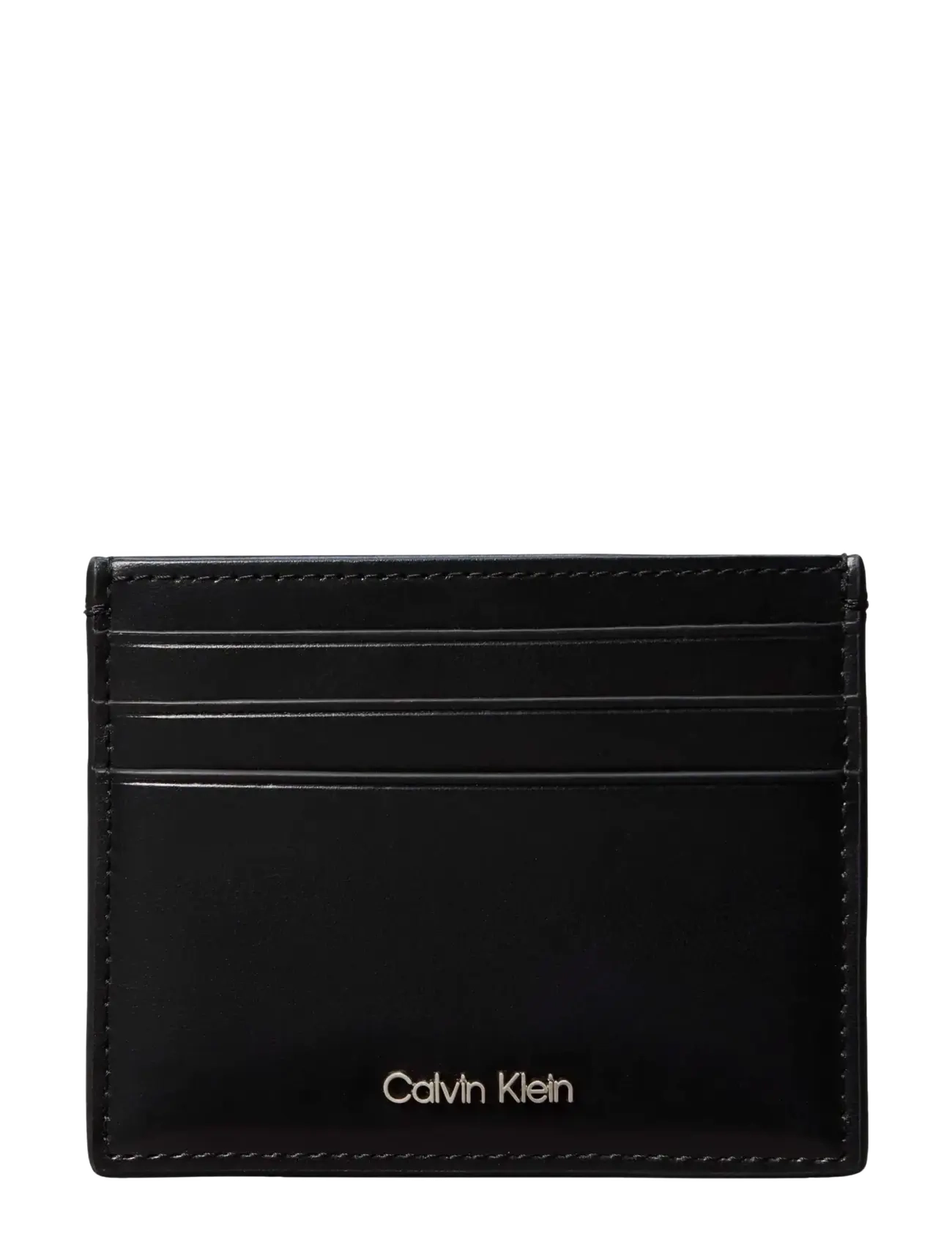 Calvin Klein RAISED CARDHOLDER - Nyheter - BLACK / black