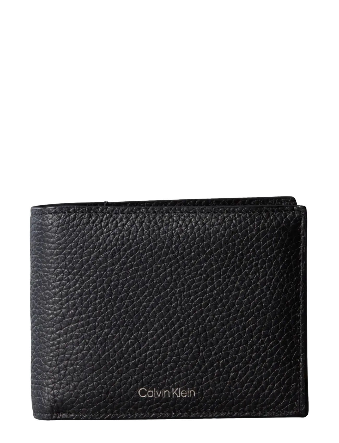Calvin Klein FOIL EMBOSS TRIFOLD w/ CARD - Taschen - BLACK / black