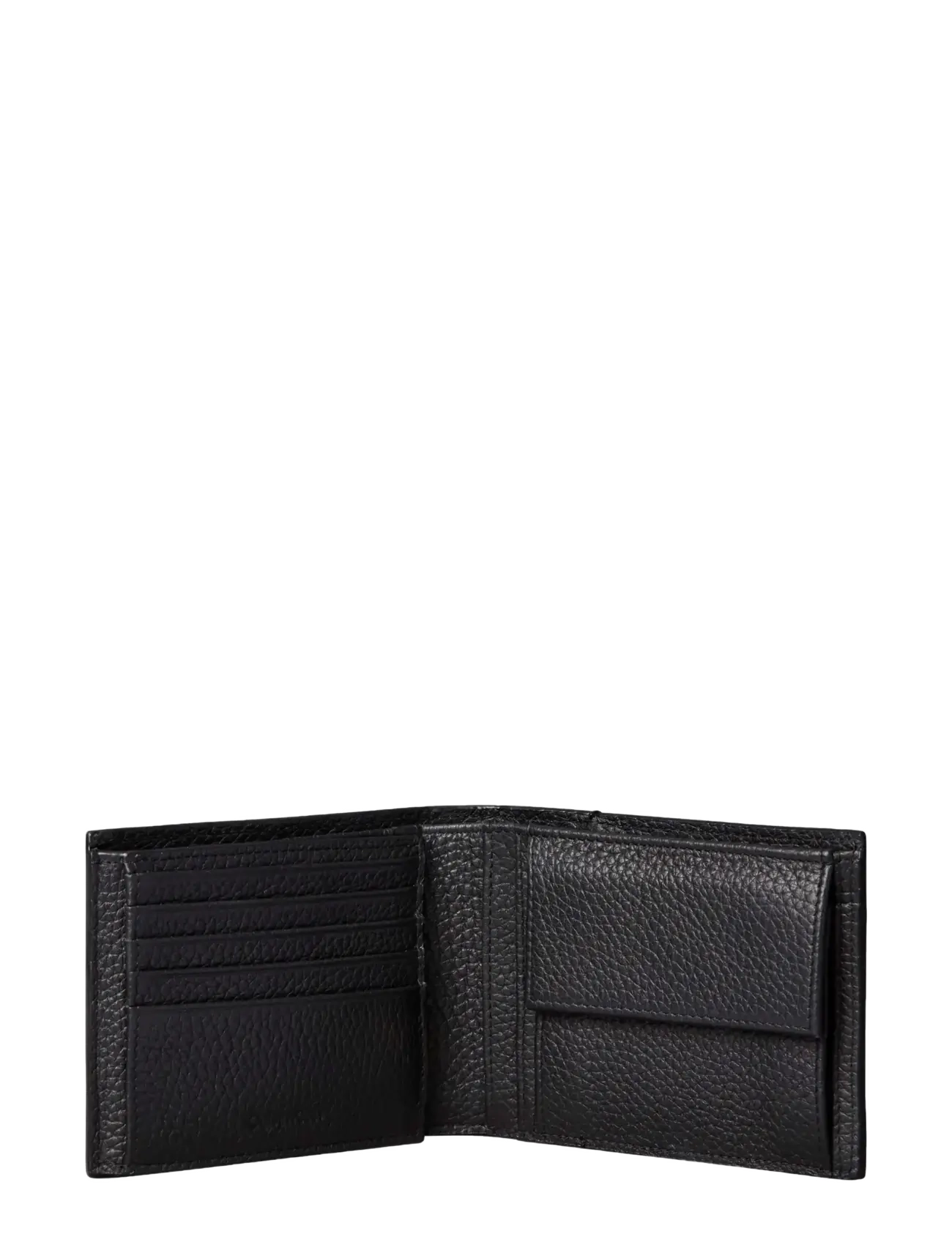 Calvin Klein - FOIL EMBOSS TRIFOLD w/ CARD - portemonnaies - black - 2