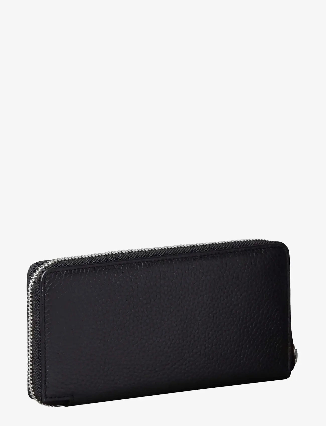 Calvin Klein - FOIL EMBOSS LONG ZIP AROUND - rahakotid - black - 1