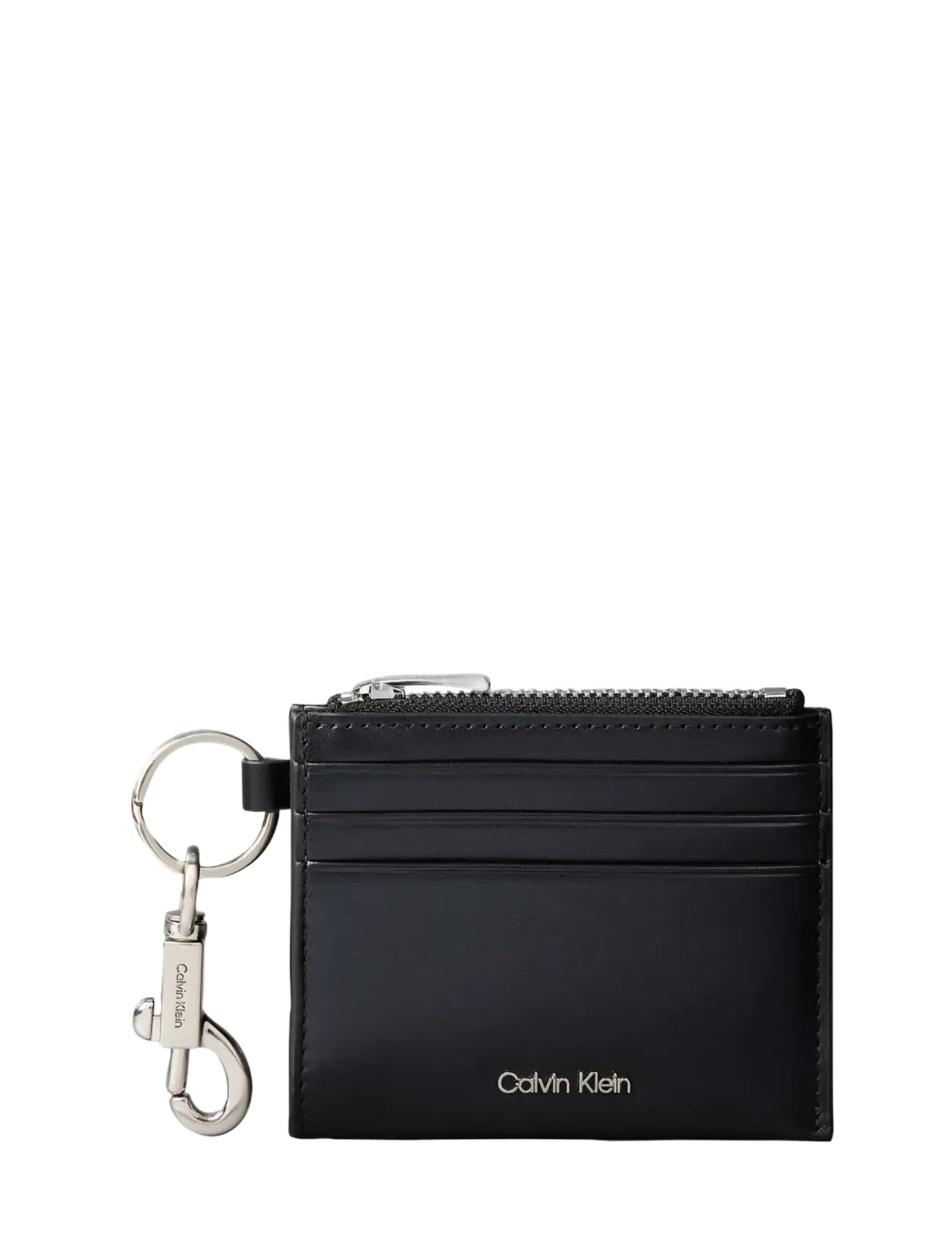 Calvin Klein RAISED CARDHOLDER W/ CLIP - Inspiration - BLACK / black