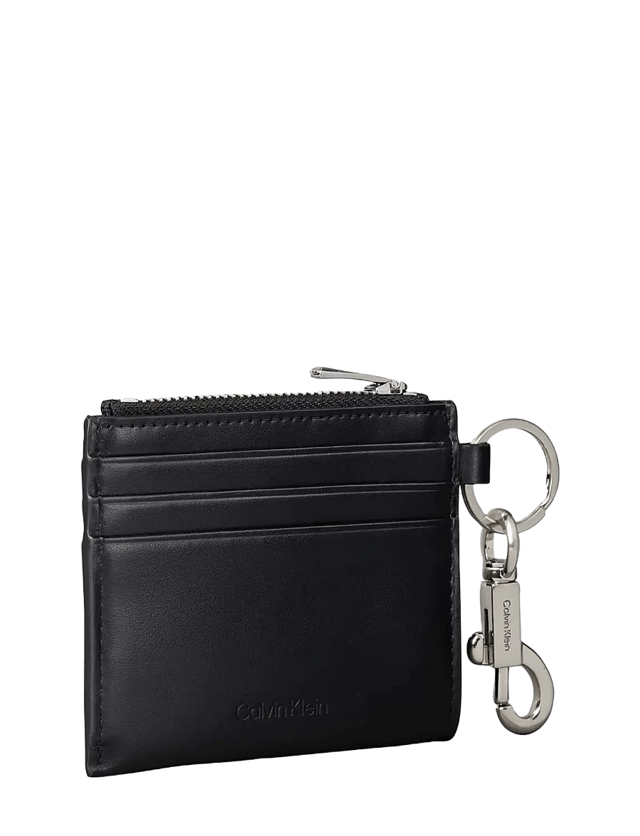 Calvin Klein - RAISED CARDHOLDER W/ CLIP - kartenetuis - black - 1