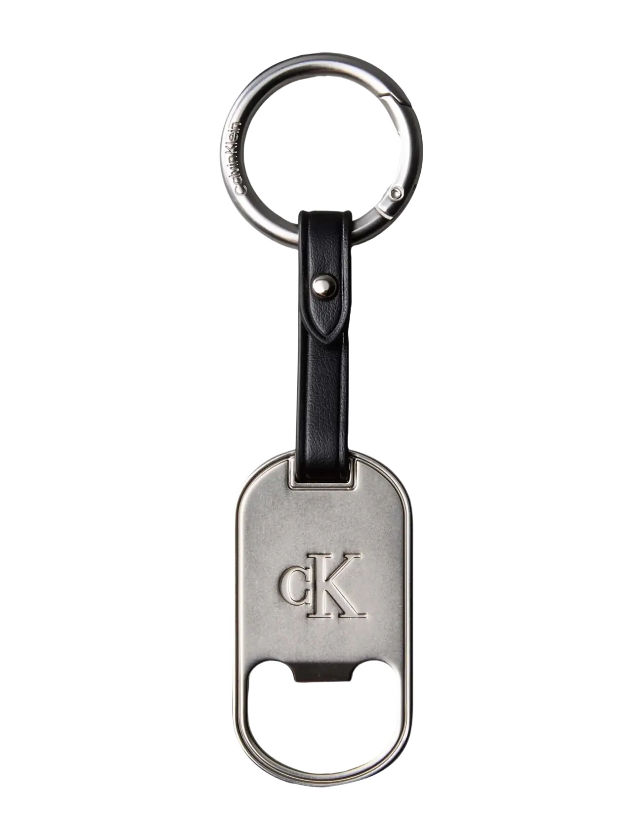 Calvin Klein Bottle Opener Key Fob, One Size, Black, Tilbehør > Nøgleringe, Herre