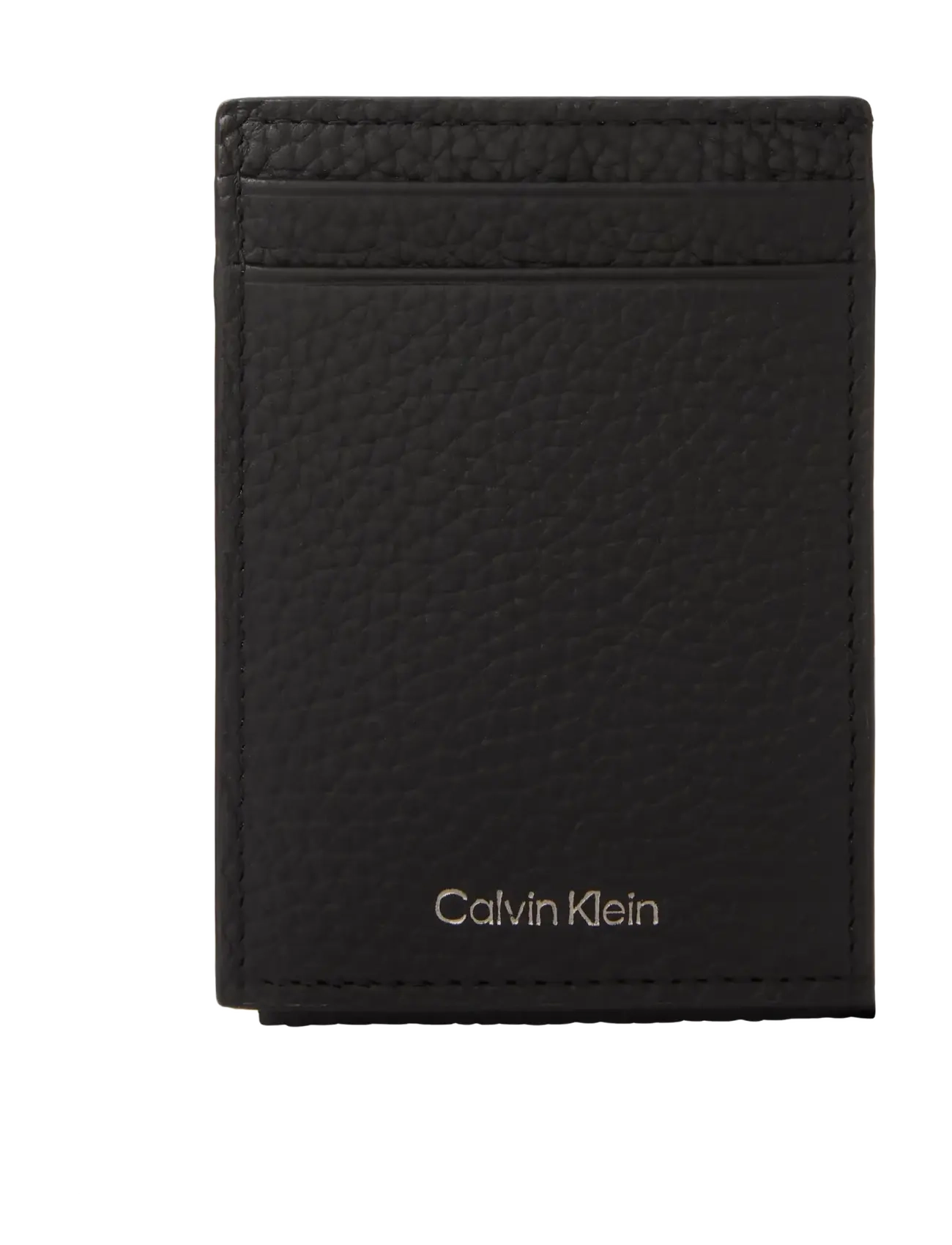 Calvin Klein FOIL EMBOSS MAGNET N/S CARDHOLDE - Nach Anlass kaufen - BLACK / black