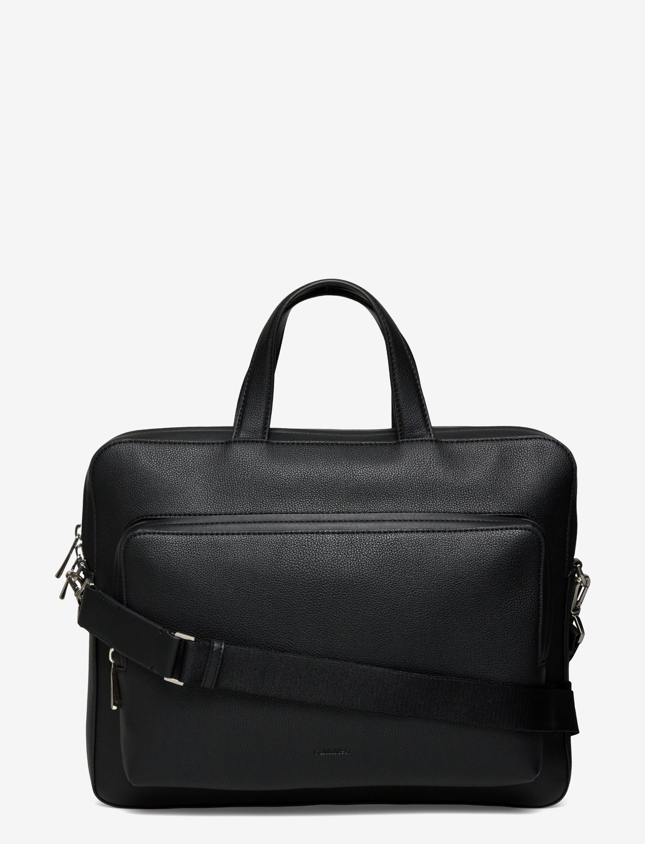 Calvin Klein - MICRO PEBBLE SLIM BRIEFCASE 36 - black - 0