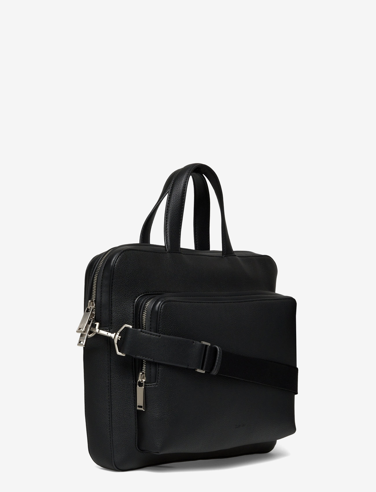 Calvin Klein - MICRO PEBBLE SLIM BRIEFCASE 36 - black - 2