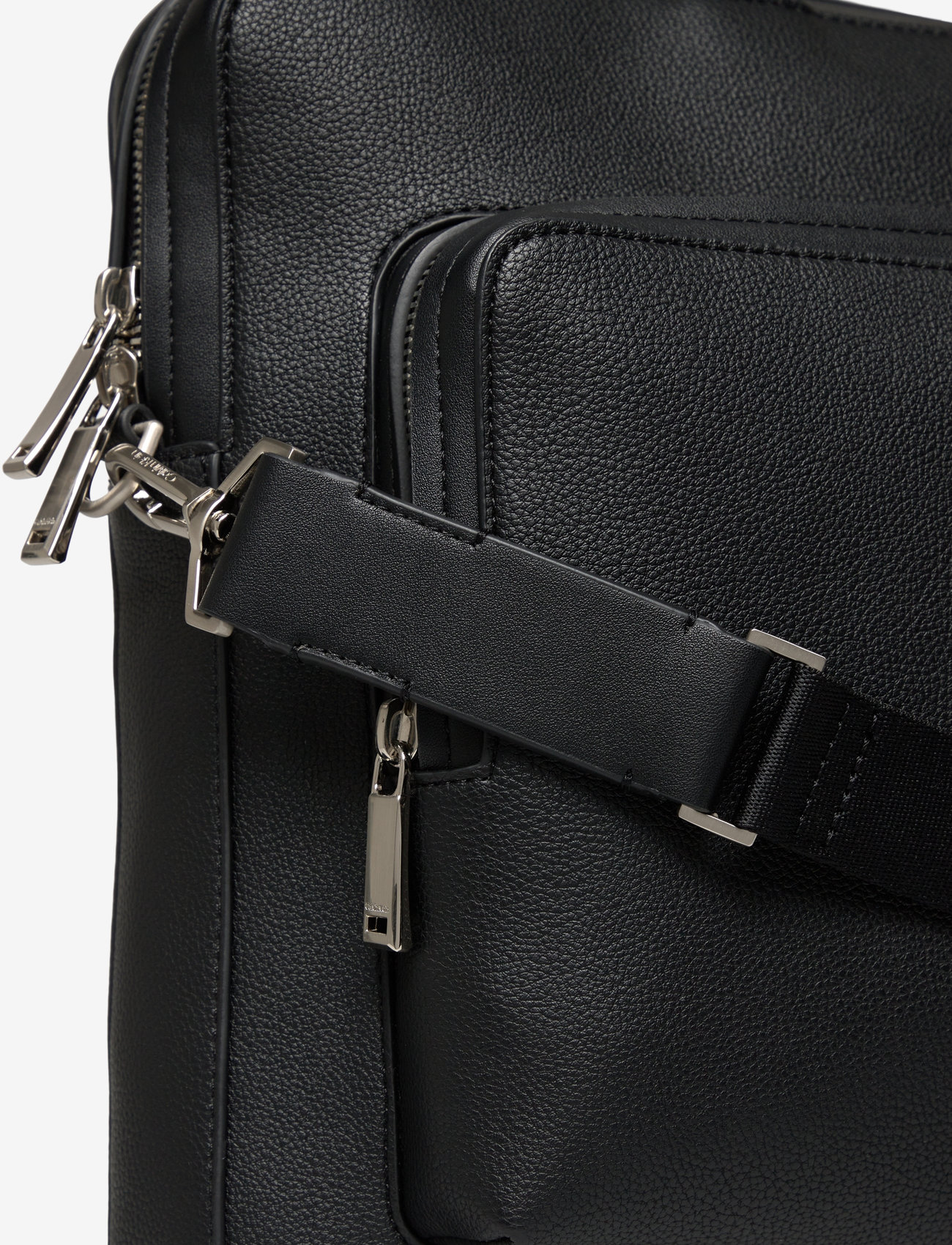 Calvin Klein - MICRO PEBBLE SLIM BRIEFCASE 36 - black - 3