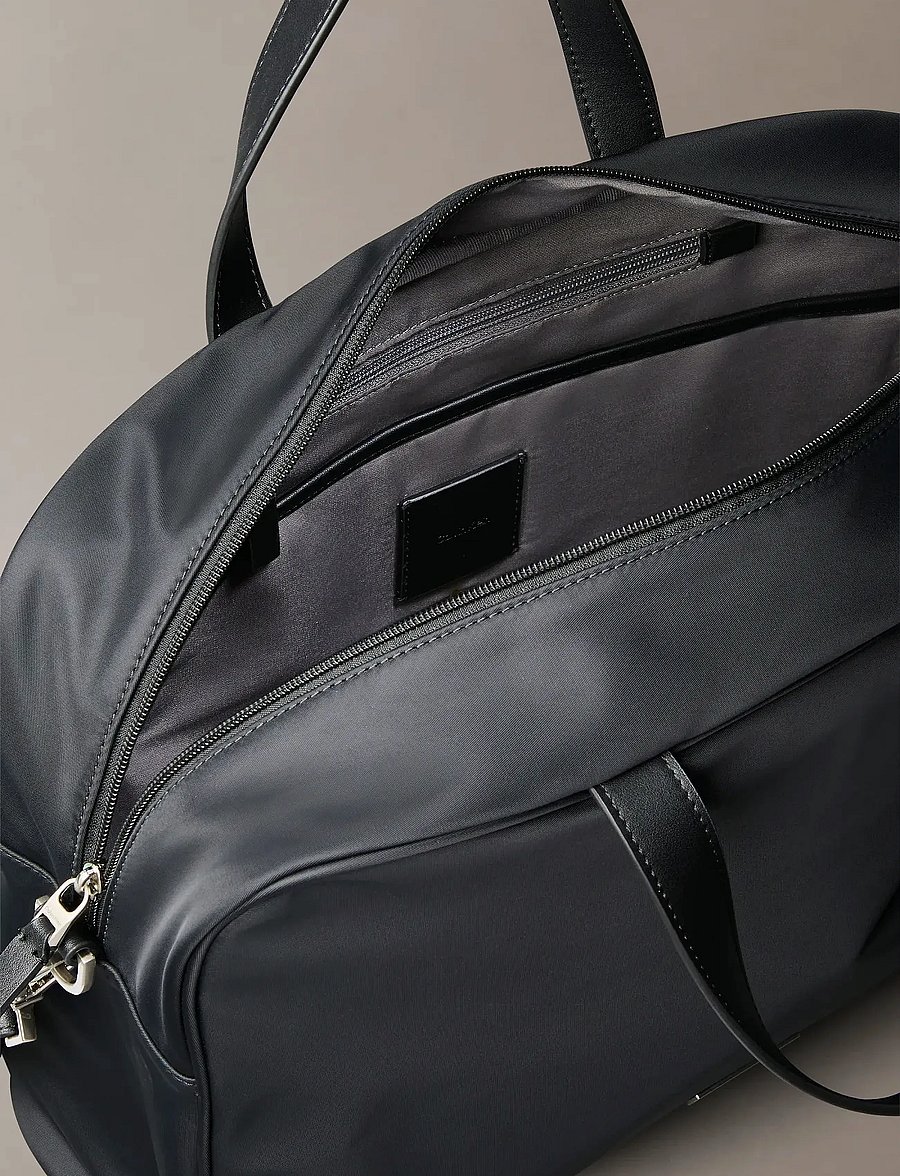 Calvin Klein - SLEEK LARGE COMMUTER - shop etter anledning - black - 2