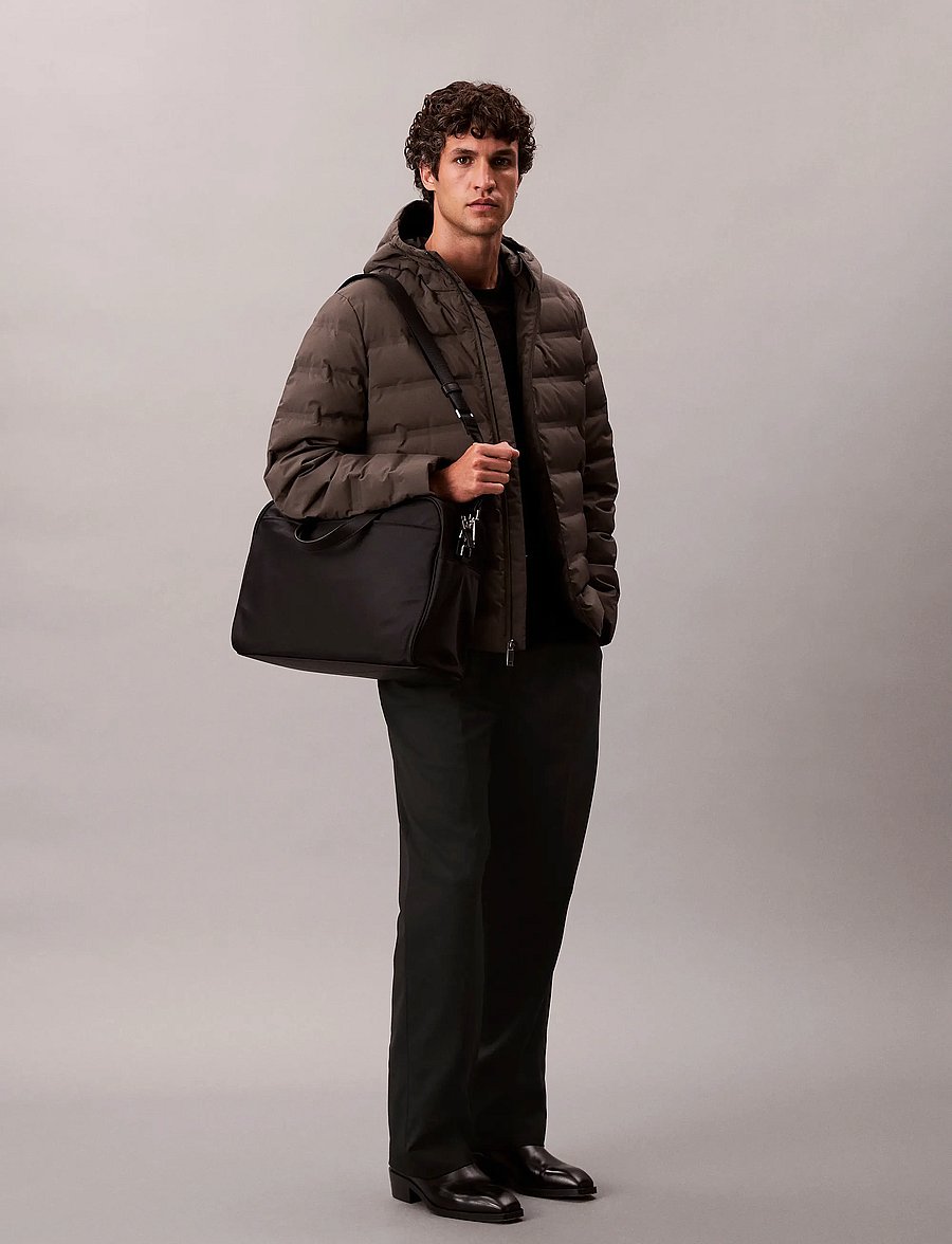 Calvin Klein - SLEEK LARGE COMMUTER - shop etter anledning - black - 5