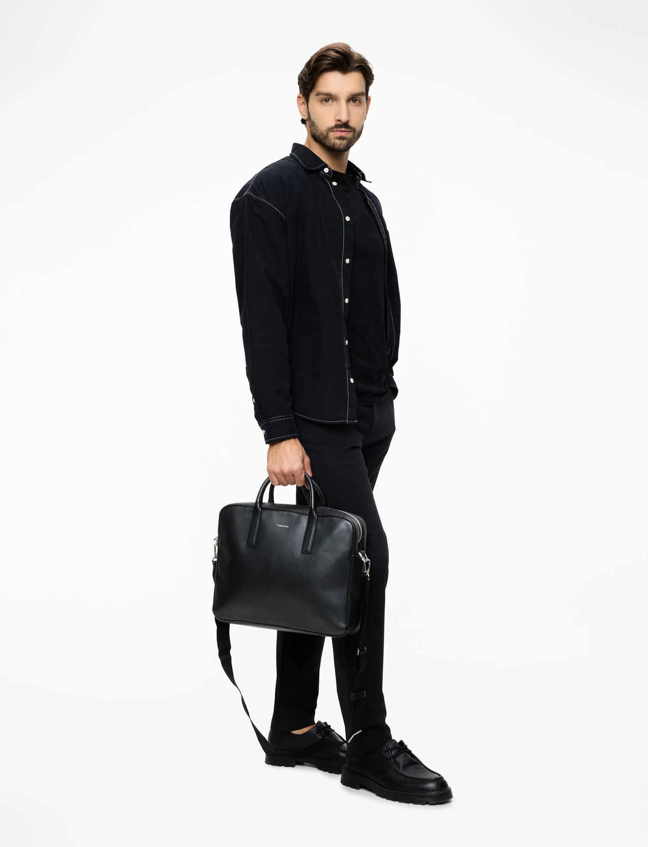 Calvin Klein - RAISED COMMUTER - shop by occasion - black - 4