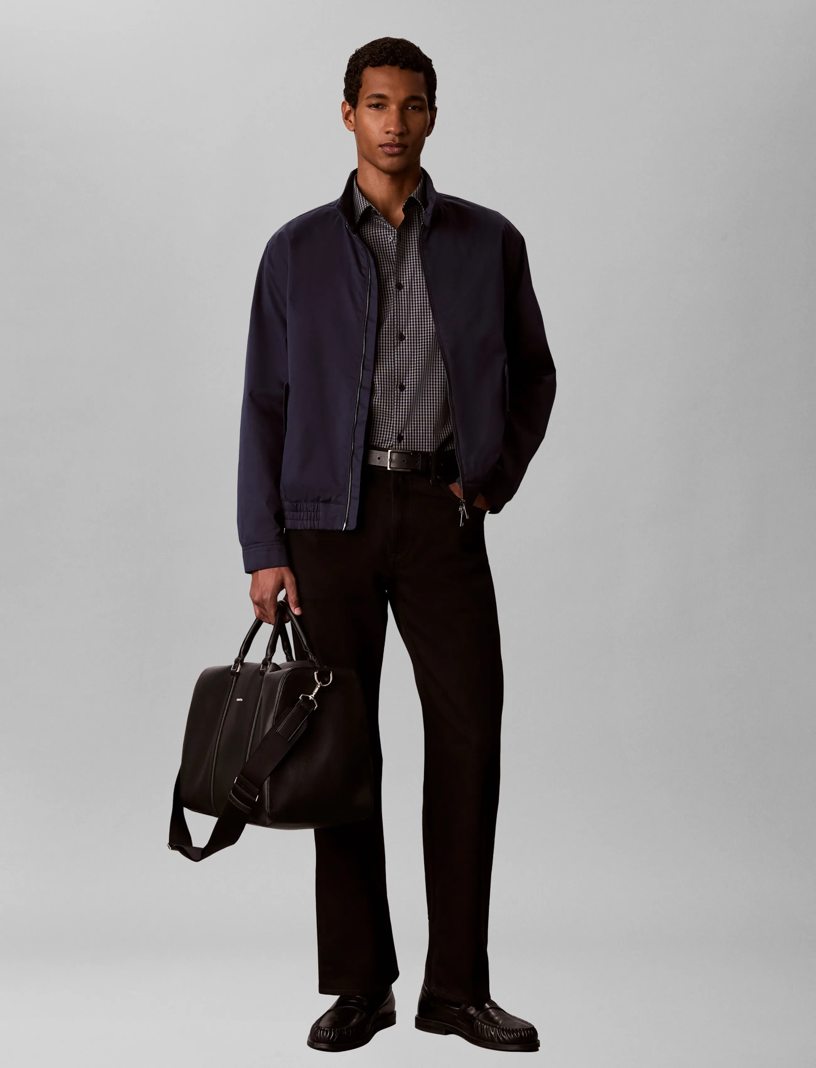 Calvin Klein RAISED DUFFLE - Bags - BLACK / black