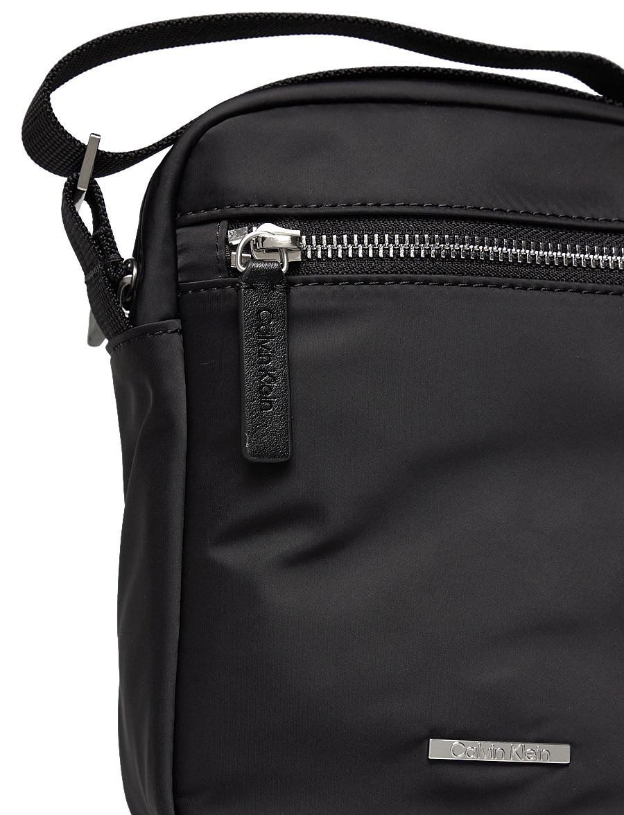 Calvin Klein - SLEEK NYLON REPORTER - osta olukorra järgi - black - 3
