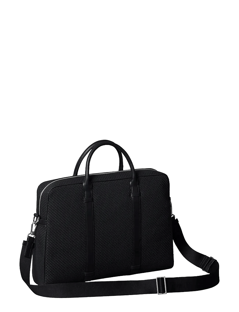 Calvin Klein - EMBOSSED WOVEN COMMUTER - osta olukorra järgi - black - 1
