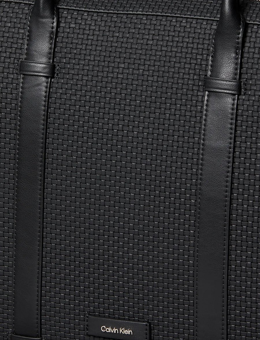 Calvin Klein - EMBOSSED WOVEN COMMUTER - nach anlass kaufen - black - 3