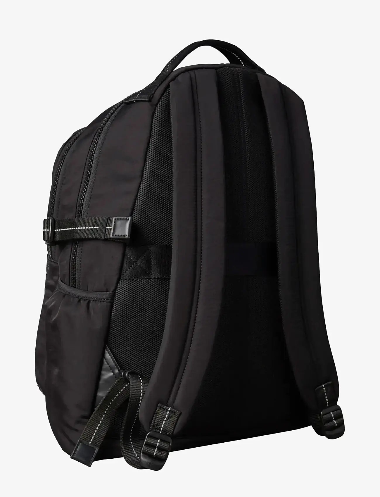 Calvin Klein - STRIPED UTILITY ZIP ROUND BACKPA - osta olukorra järgi - black - 2