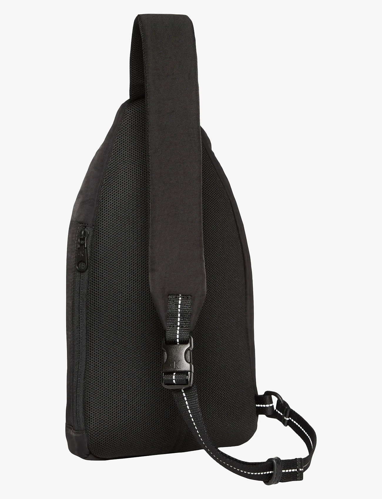 Calvin Klein - STRIPED UTILITY ZIP SLING - shop by occasion - black - 1
