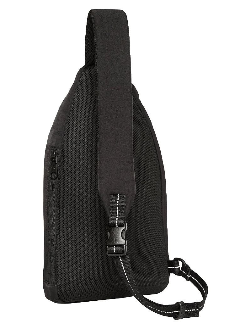 Calvin Klein - STRIPED UTILITY ZIP SLING - nach anlass kaufen - black - 1