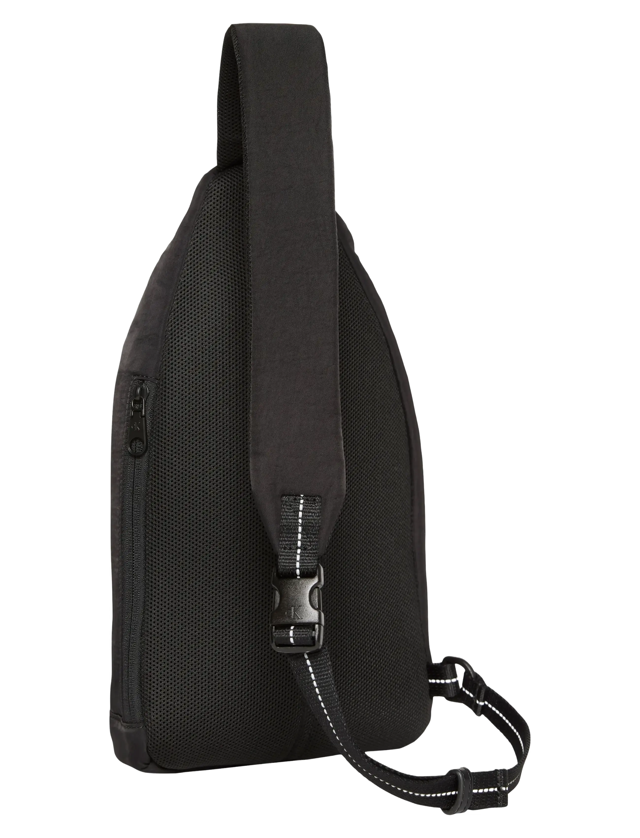 Calvin Klein - STRIPED UTILITY ZIP SLING - verslaðu eftir tilefni - black - 1