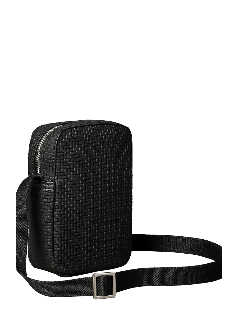 Calvin Klein - EMBOSSED WOVEN SLIM REPORTER - verslaðu eftir tilefni - black - 1