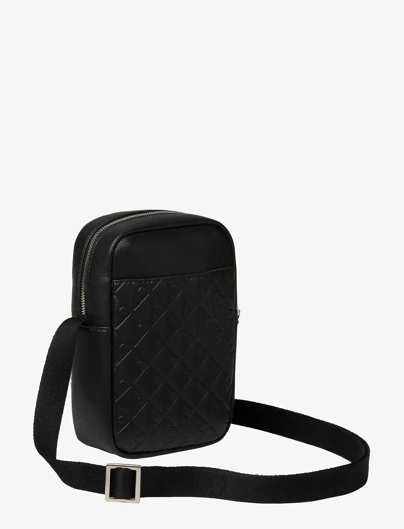 Calvin Klein - EMBLEM AOP EMBOSS SLIM REPORTER - nach anlass kaufen - black - 1