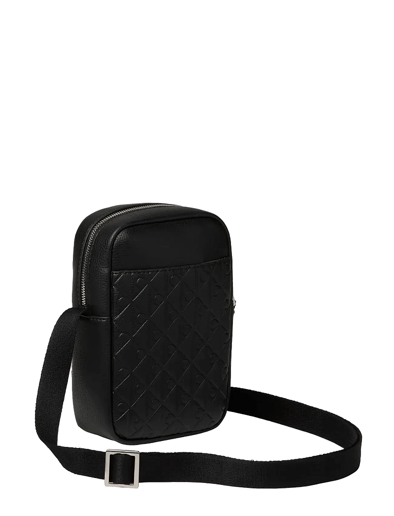 Calvin Klein - EMBLEM AOP EMBOSS SLIM REPORTER - nach anlass kaufen - black - 1