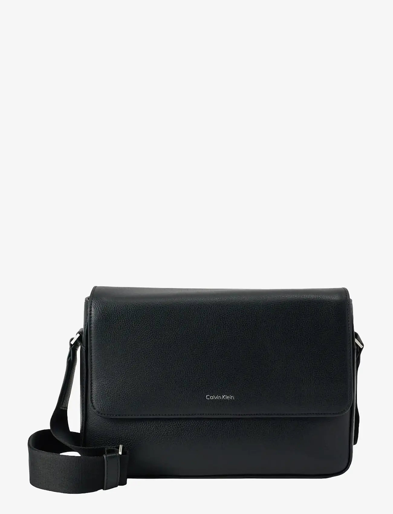 Calvin Klein - RAISED FLAP MESSENGER - shop efter anledning - black - 1