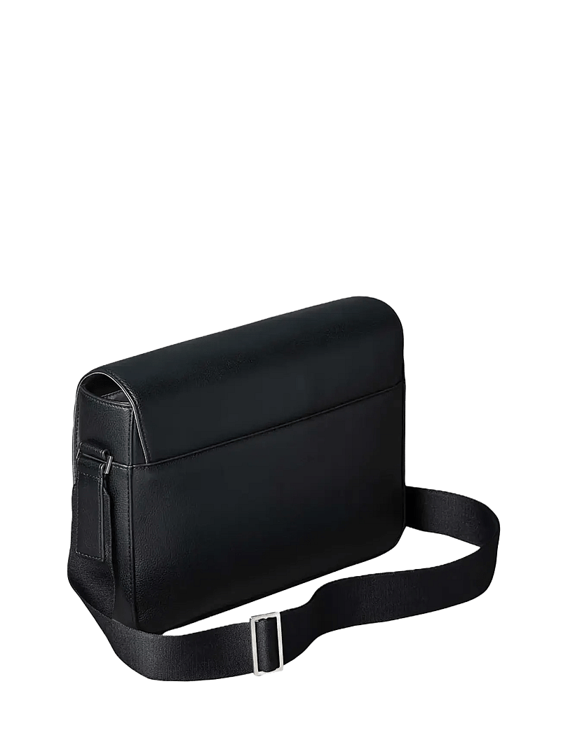 Calvin Klein - RAISED FLAP MESSENGER - shop efter anledning - black - 2
